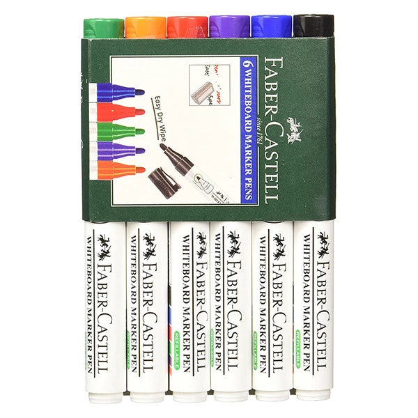 Faber-Castell Whiteboard marker pen pack6-webp (1)
